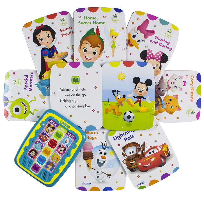 Disney Baby Snuggle Stories  Electronic Me Reader Jr and 8 Look and Find Sound Book Library