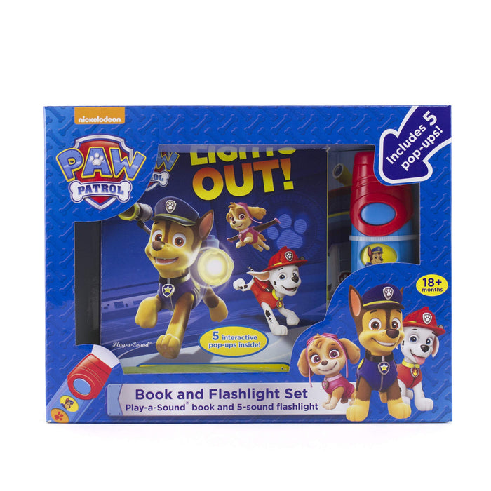 PAW Patrol Flashlight & Sound Book Adventure Boxset