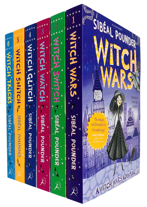 Witch Wars 6 Book Collection Set By Sibeal Pounder