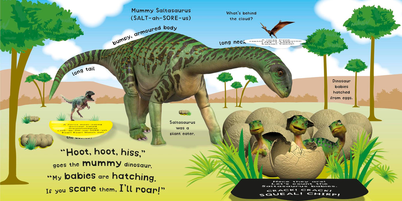 Roar! Roar! Baby Dinosaur, The Best Noisy Dinosaur Book Ever! By DK