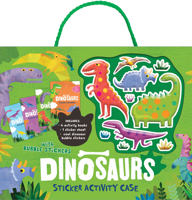 Dinosaur Activity Case with Bubble Stickers