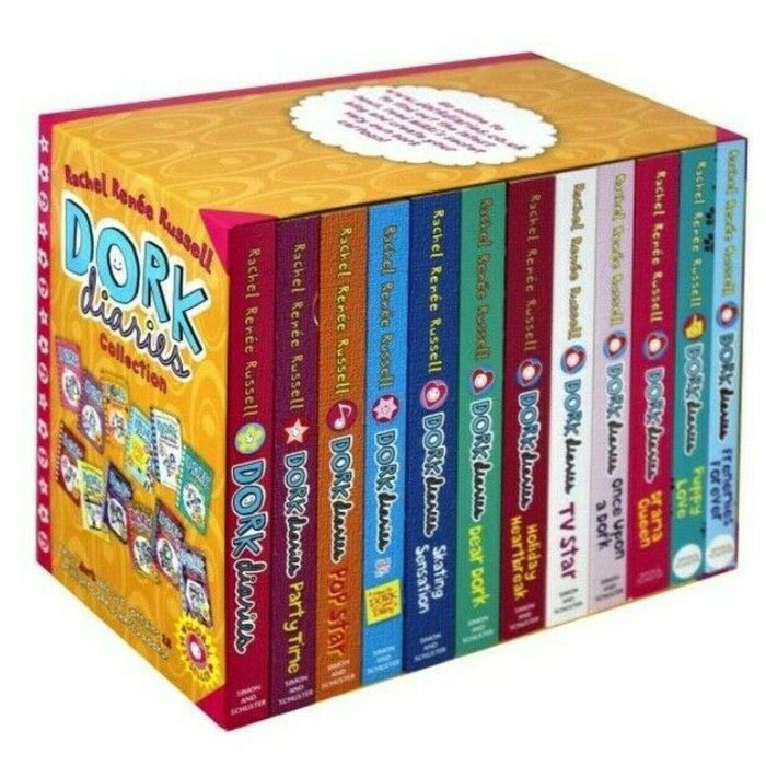 Dork Diaries 12 Book Slipcase By Rachel Renee Russell