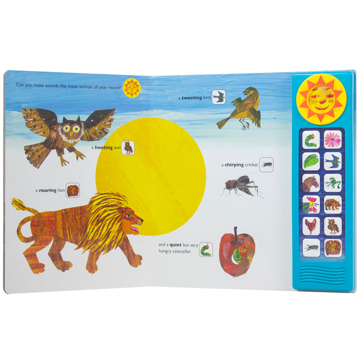 The Hungry Caterpillar: Animals All Around Sound Book by Eric Carle