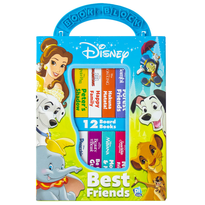 My First Library Best Friends 12 Board Books Box Set By Disney
