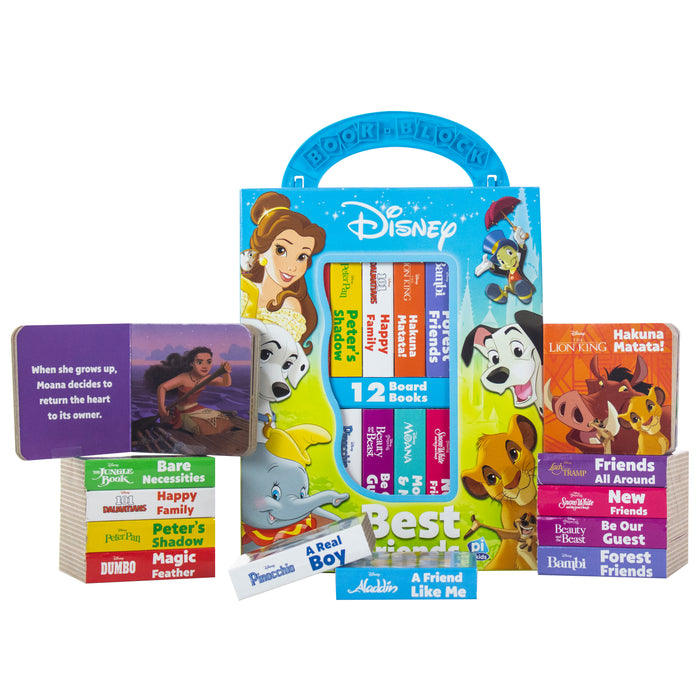 My First Library Best Friends 12 Board Books Box Set By Disney