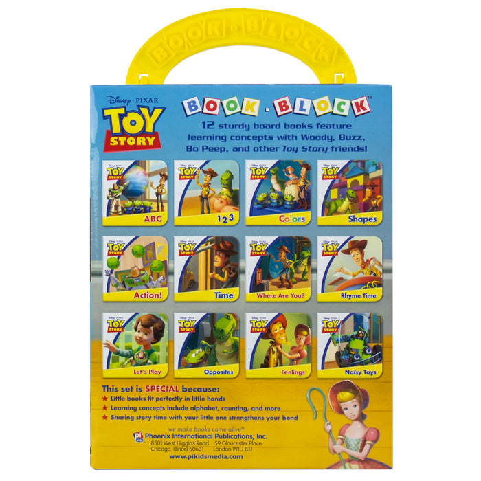 My First Library Toy Story 12 Board Books Box Set By Pixar