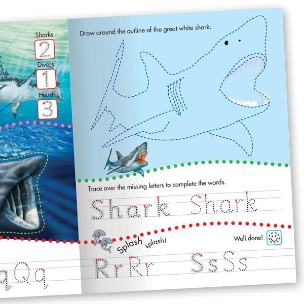 Miles Kelly Get Set Go Practise Book: Amazing Animals
