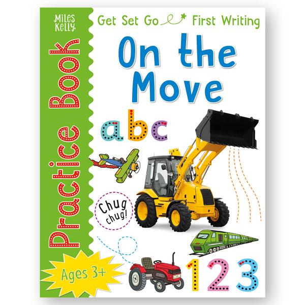 Miles Kelly Get Set Go Practise Book: On The Move