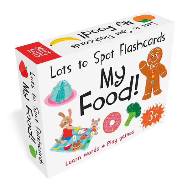 Lots To Spot Flashcards: My Food!