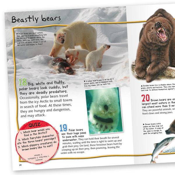 Miles Kelly Wild About Fierce Creatures Hardback Book