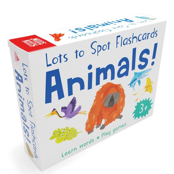 Lots To Spot Flashcards: Animals!