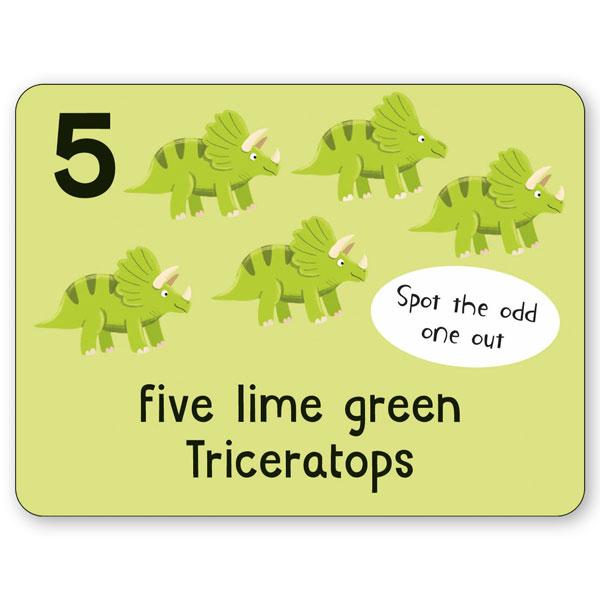Lots To Spot Flashcards: Dinosaurs!