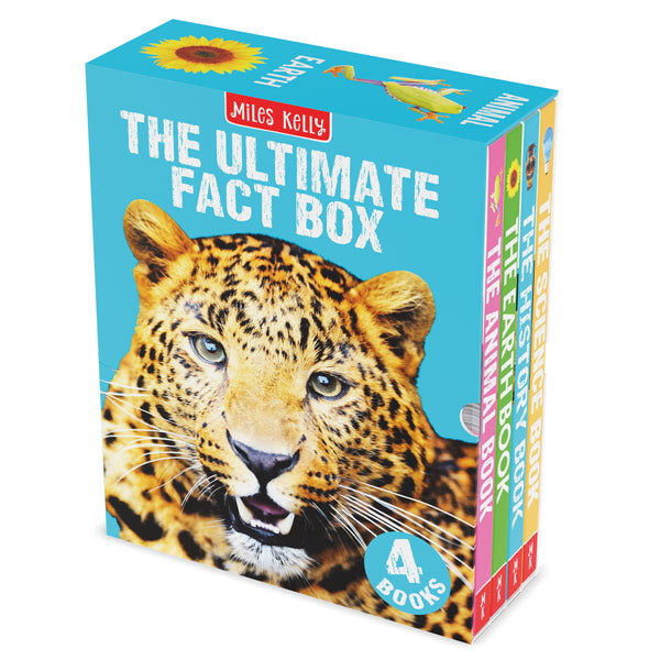The Ultimate Fact Box: Animals, the Earth, History and Science, 4 Book Set By Miles Kelly