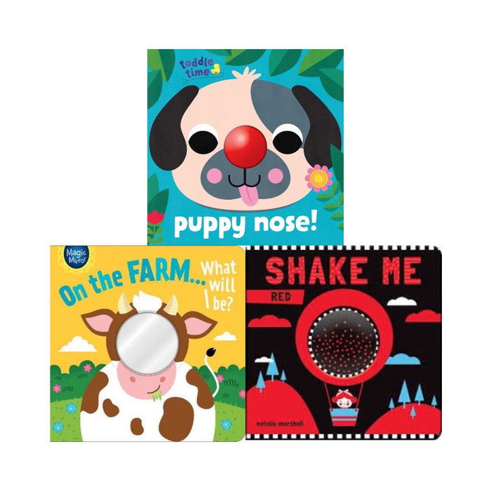 Toddle Time Puppy Nose! Series: 3 Book Collection Set