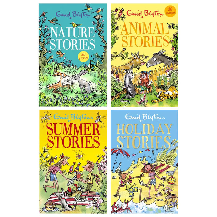 Enid Blyton Spring & Summer 4 Book Collection Set