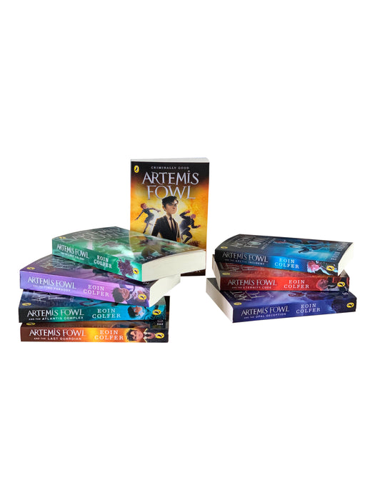 DAMAGED Artemis Fowl Series 8 Book Collection Set by Eoin Colfer DAMAGED