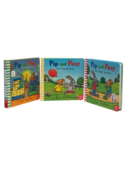 Pip and Posy 3 Board Book Collection Set By Axel Scheffler