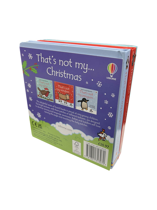 Usborne Touch-Feely That's Not My... Christmas 3 Book Collection Set