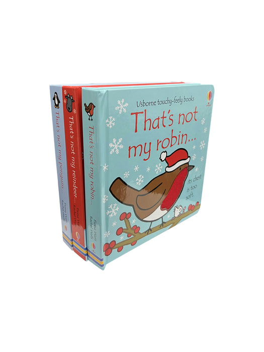Usborne Touch-Feely That's Not My... Christmas 3 Book Collection Set