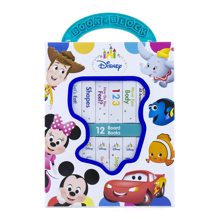 My First Library Disney Baby 12 Board Books Box Set By Disney