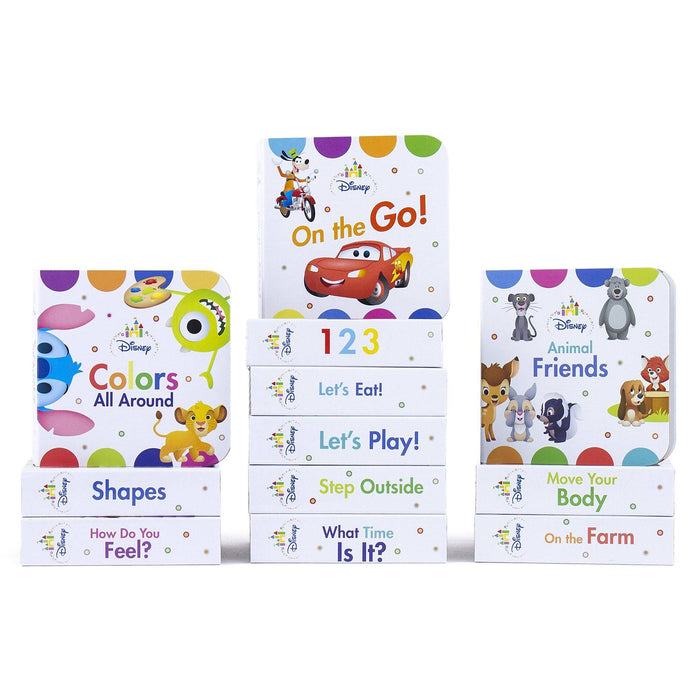My First Library Disney Baby 12 Board Books Box Set By Disney