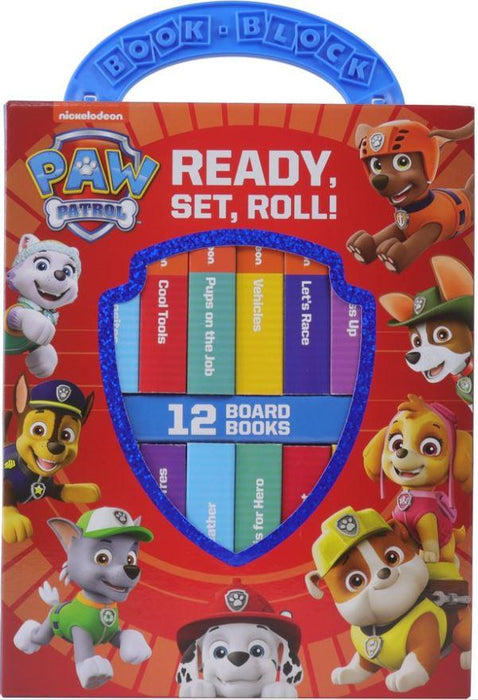 My First Library Paw Patrol Ready, Set, Roll! 12 Board Books Box Set