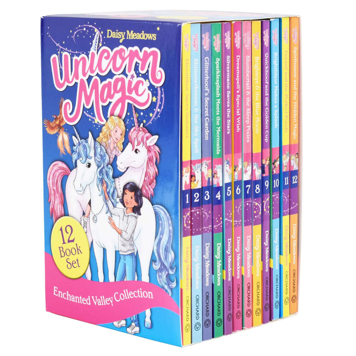 Unicorn Magic Enchanted Valley 12 Book Collection Set By Daisy Meadows