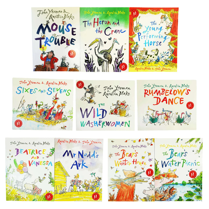 John Yeoman & Quentin Blake 10 Book Classic Collection Set