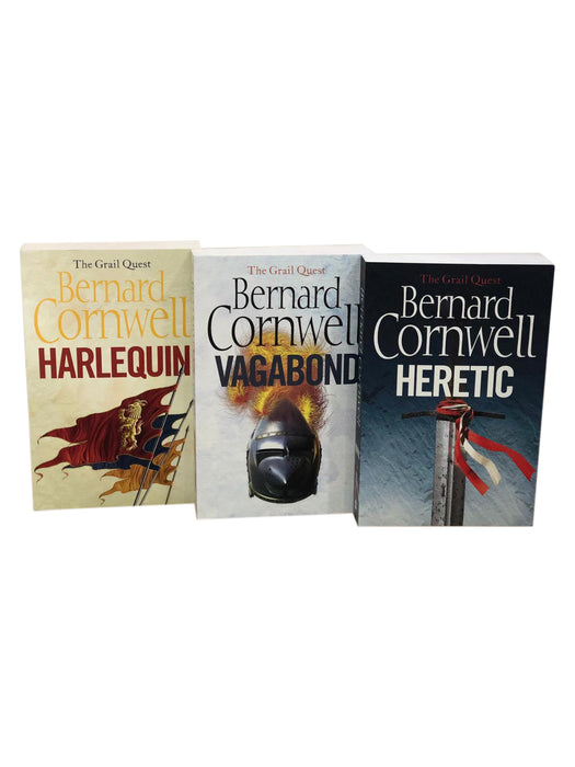 The Grail Quest Trilogy Series 3 Book Collection Set by Bernard Cornwell