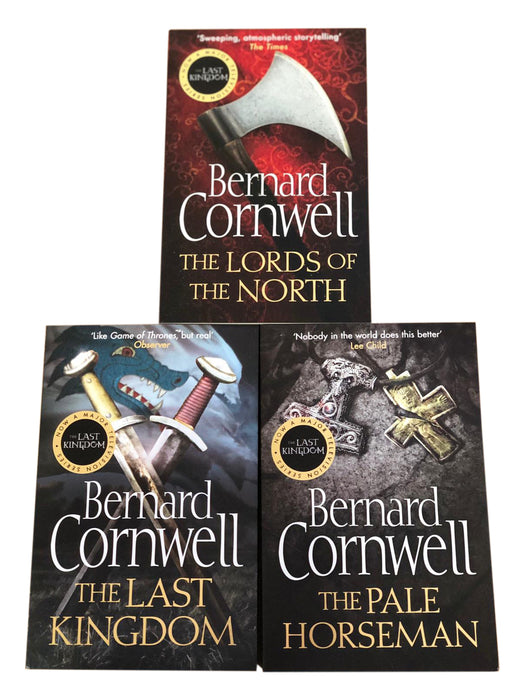 The Last Kingdom 3 Book Collection Set By Bernard Cornwell
