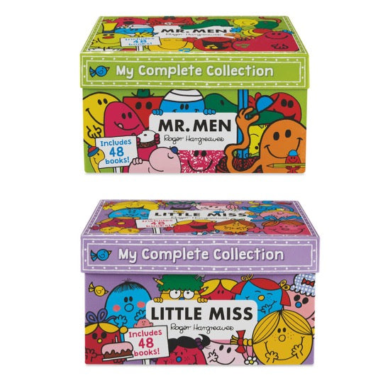 My Complete Mr Men & Little Miss 96 Book Collection Set By Roger Hargreaves