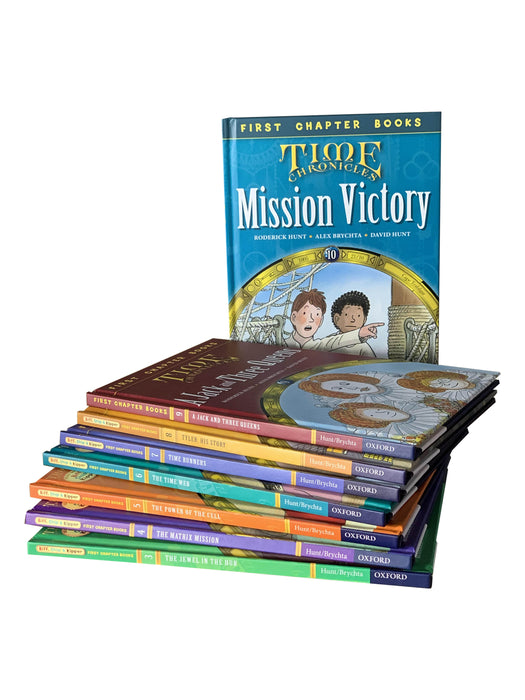 Oxford Reading Tree Read with Biff Chip Kipper Time Chronicles 8 Book Hardback Collection