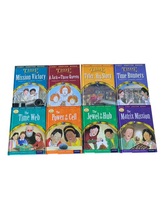 Oxford Reading Tree Read with Biff Chip Kipper Time Chronicles 8 Book Hardback Collection