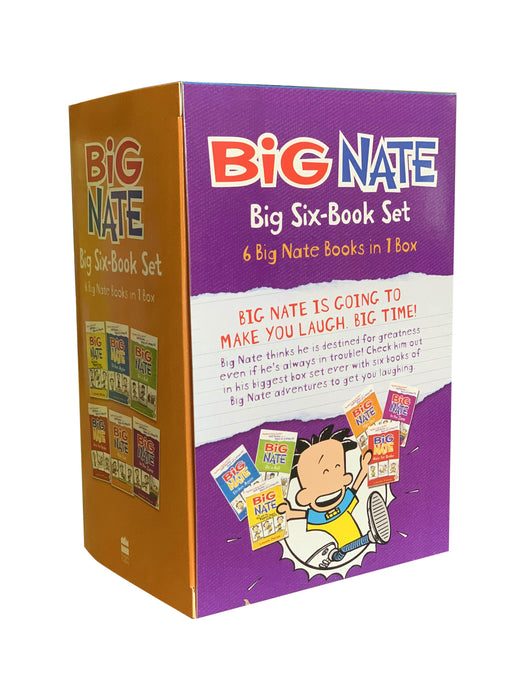 Big Nate Big Six Book Set 6 Book Collection By Lincoln Peirce