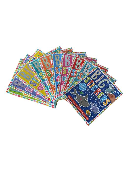 Big Stickers for Little Hands 10 Book Collection