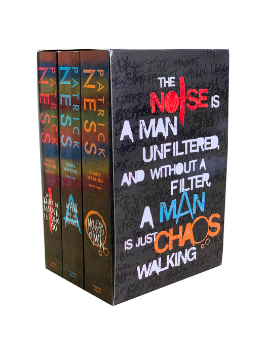 Chaos Walking Trilogy 10 Year Anniversary 3 Book Slipcase Collection Set