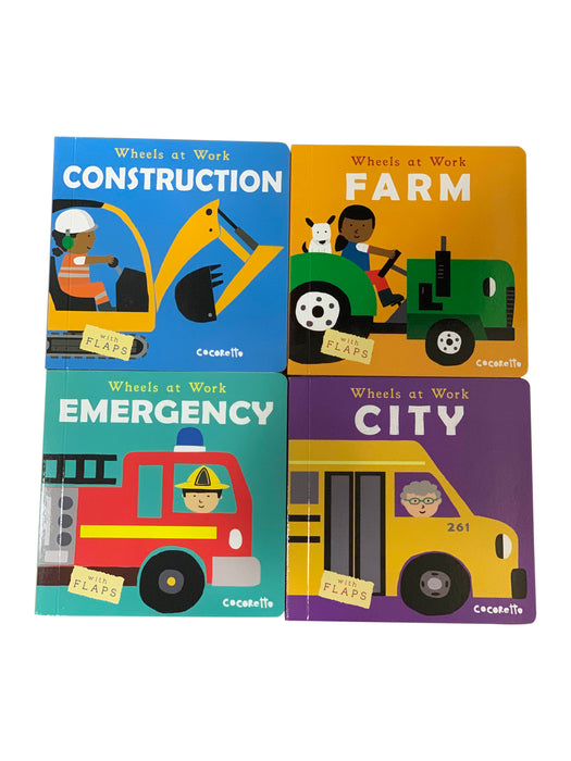 Wheels at Work Series 4 Book Collection Set
