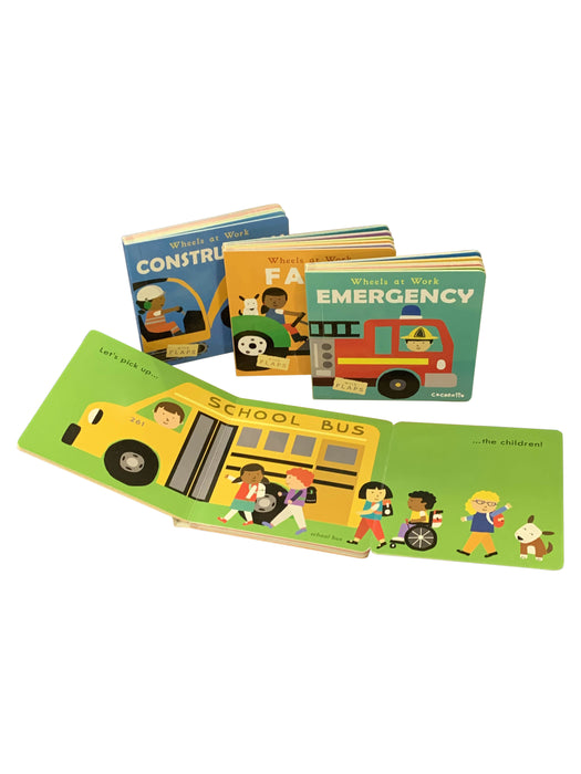 Wheels at Work Series 4 Book Collection Set