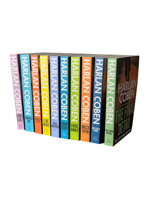 Myron Bolitar Series 10 Books Collection Set by Harlan Coben