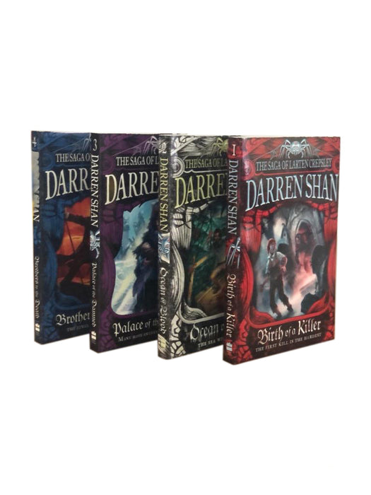 Darren Shan Series Collection: The Saga of Larten Crepsley 4 Books Set