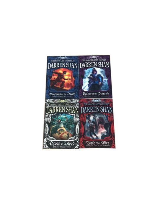 Darren Shan Series Collection: The Saga of Larten Crepsley 4 Books Set