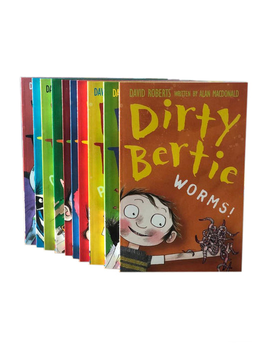 Dirty Bertie 10 Book Collection By David Roberts