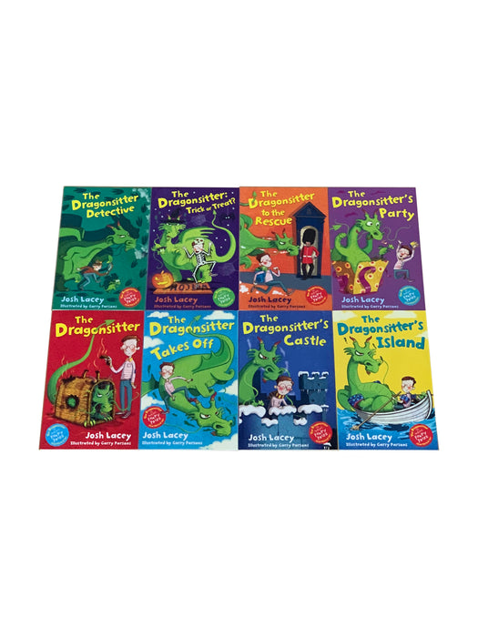 The Dragonsitter series by Josh Lacey 8 Book Collection