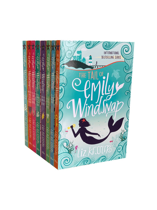 The Tail of Emily Windsnap Series 8 Books Box Collection Set by Liz Kessler
