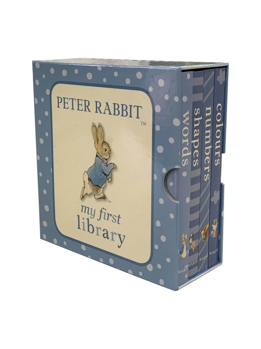 Peter Rabbit My First Library 4 Board Book Collection Set By Beatrix Potter