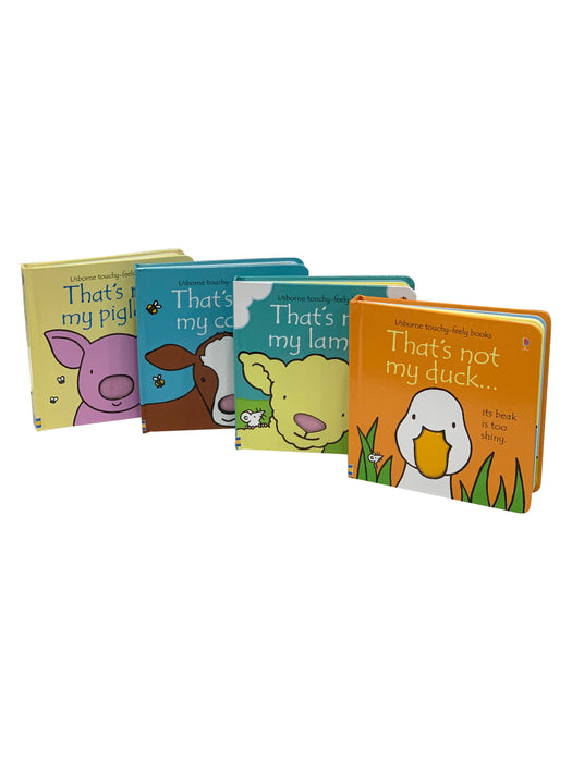 Usborne Touch-Feely That's Not My... Farm 4 Book Collection Set