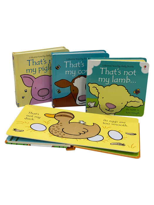 Usborne Touch-Feely That's Not My... Farm 4 Book Collection Set