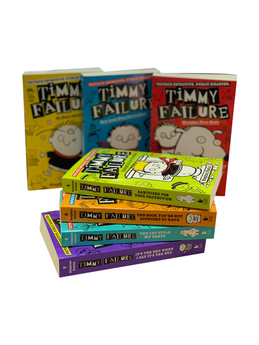 Timmy Failure Finally Great 7 Book Collection Set