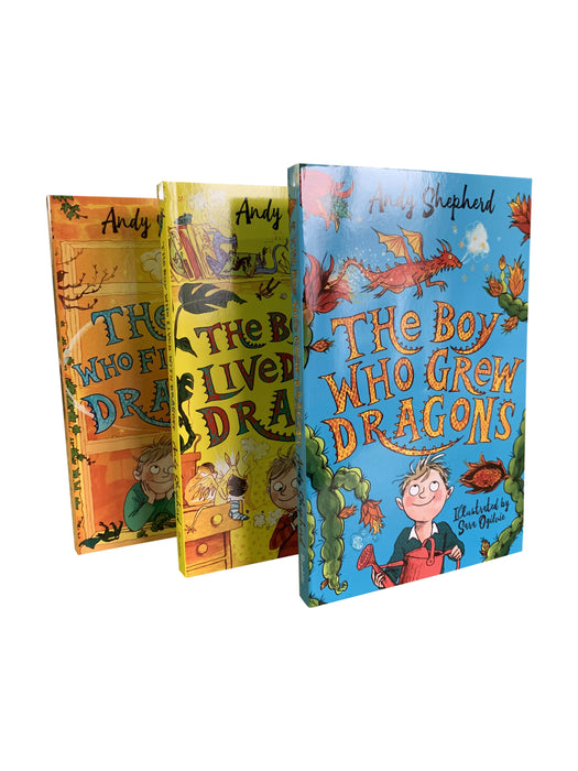 The Boy Who Grew Dragons 3 Books Collection Set By Andy Shepherd