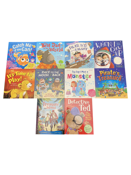 Pirate Adventures 10 Book Collection Set